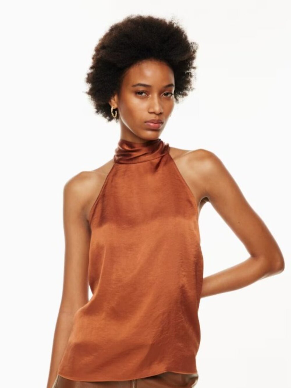 Wilfred Runaway Satin Blouse - Small